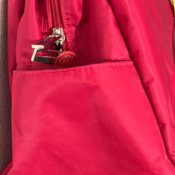 TravelSmith Cherry Red Tote Bag - Picture 5 of 10